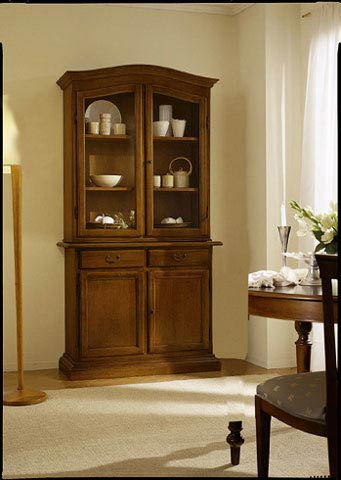 Credenza con alzata arte povera linea "Le Liriche"