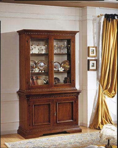 Credenza con alzata arte povera linea "Vivaldi"