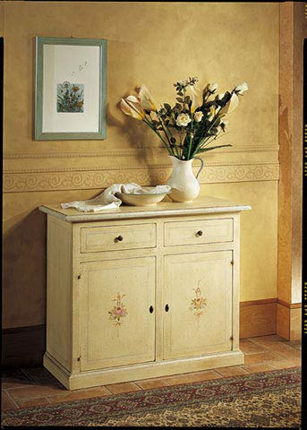Credenza arte povera laccato