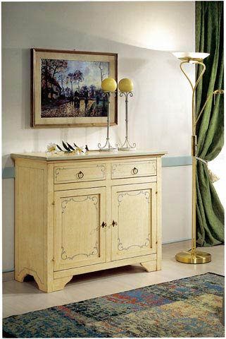 Credenza arte povera laccato