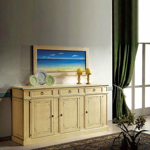 Credenza arte povera laccato