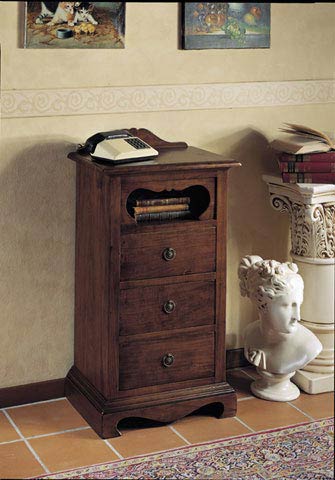 Porta telefono arte povera linea "Mahler"