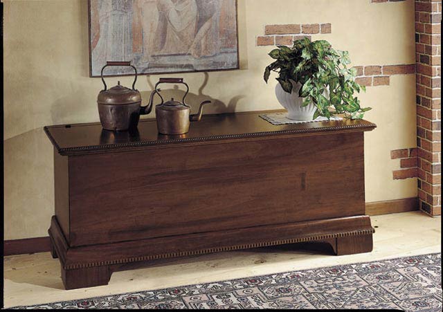 Cassapanca arte povera linea "Mahler"