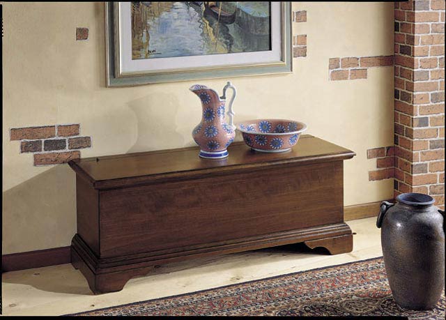 Cassapanca arte povera linea "Mahler"