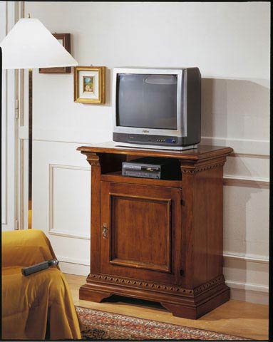 Porta televisione arte povera linea "Vivaldi"