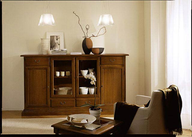 Credenza arte povera linea "Le Liriche"