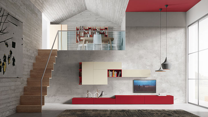 Soggiorno in laminato Spagnol