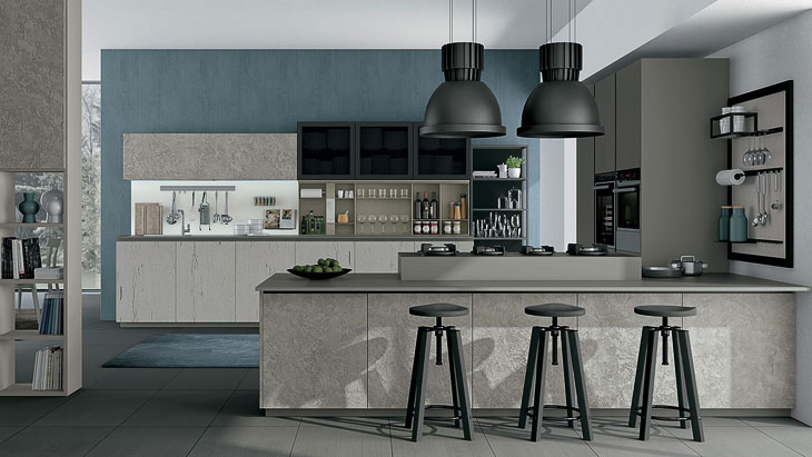 Cucine Moderne Lube - Modello Oltre Lux 