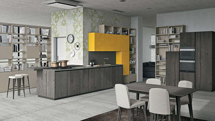 Cucine Moderne Lube - Modello Oltre Lux 