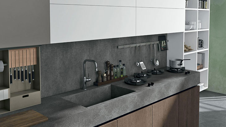 Cucine Moderne Lube - Modello Oltre Neck 