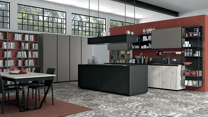 Cucine Moderne Lube - Modello Oltre Bridge 