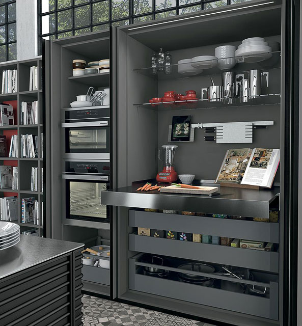 Cucine Moderne Lube - Modello Oltre Bridge 