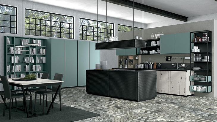 Cucine Moderne Lube - Modello Oltre Bridge 