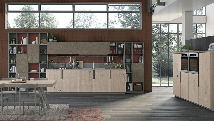 Cucine Moderne Lube - Modello Oltre Bridge 
