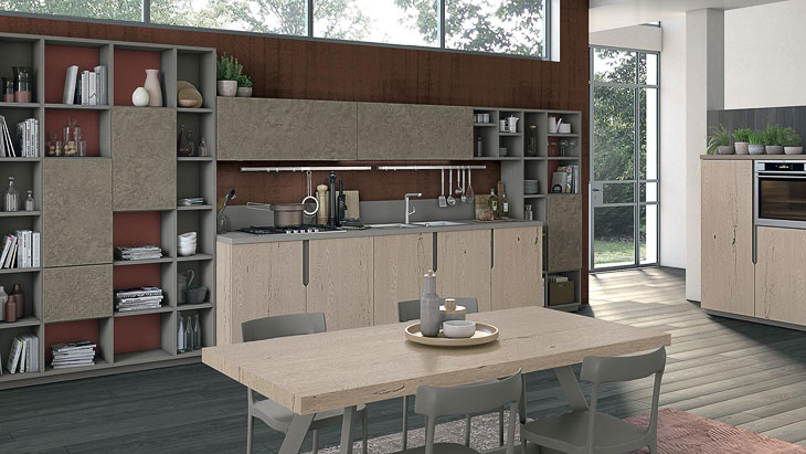 Cucine Moderne Lube - Modello Oltre Bridge 
