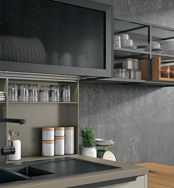 Cucine Moderne Lube - Modello Oltre Bridge 