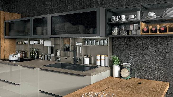 Cucine Moderne Lube - Modello Oltre Bridge 