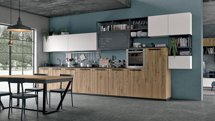 Cucine Moderne Lube - Modello Oltre Bridge 