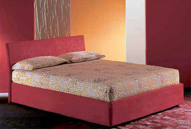 Letto moderno imbottito Giellebimod. Arco