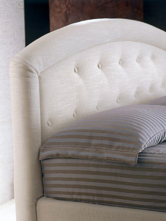 Letto classico imbottito Giellebimod. Sogno 2, 2 bis, 2 capitone