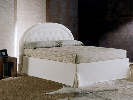 Letto classico imbottito Giellebimod. Sogno 3, 3 bis, 3 capitone