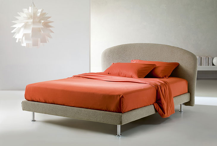 Letto classico imbottito Giellebimod. Sogno 5, 5 bis, 5 capitone