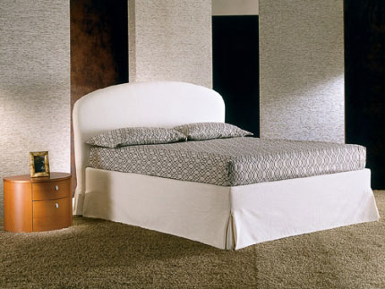 Letto classico imbottito Giellebimod. Sogno 5, 5 bis, 5 capitone