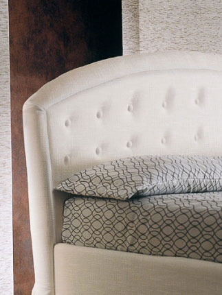 Letto classico imbottito Giellebimod. Sogno 5, 5 bis, 5 capitone