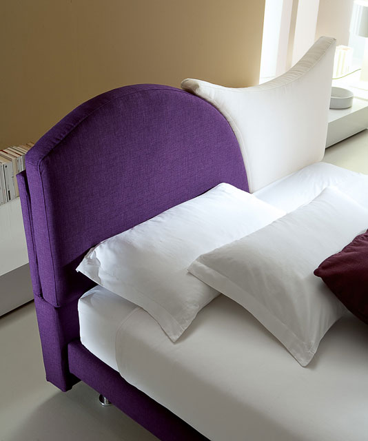 Letto moderno imbottito Giellebimod. Urban