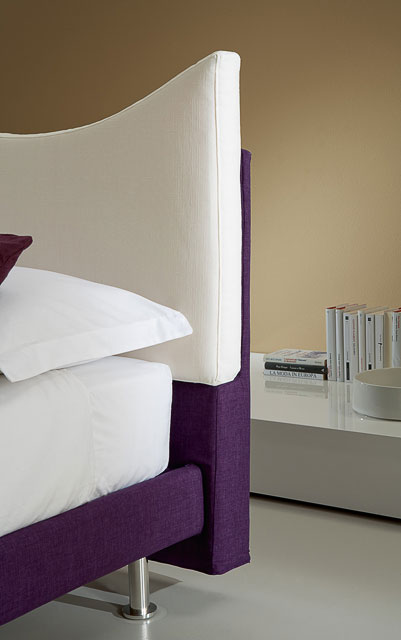 Letto moderno imbottito Giellebimod. Urban