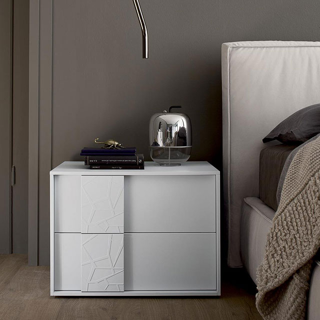 Comodini Metropolis laccati Spagnol