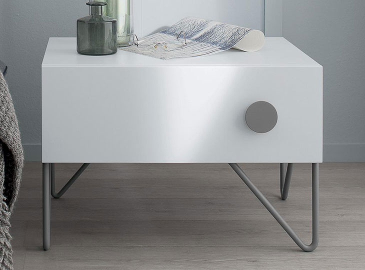Comodino Gingol Laccato opaco Spagnol