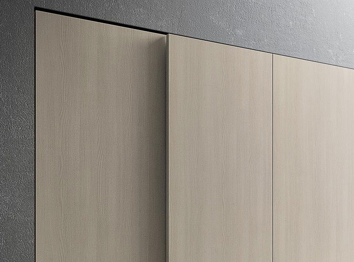 Armadio con anta di grande spessore Spagnol Mod. Forte 1