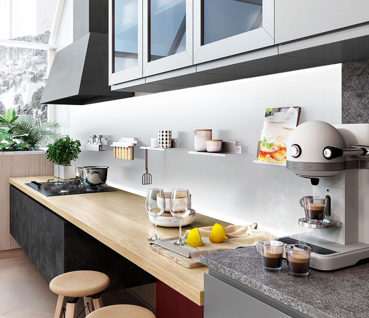 Cucine Lube CREO Kitchens - Modello Jey Feel #5