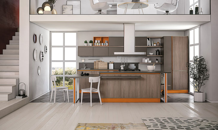 Cucine CREO Kitchens - Modello Rewind #12