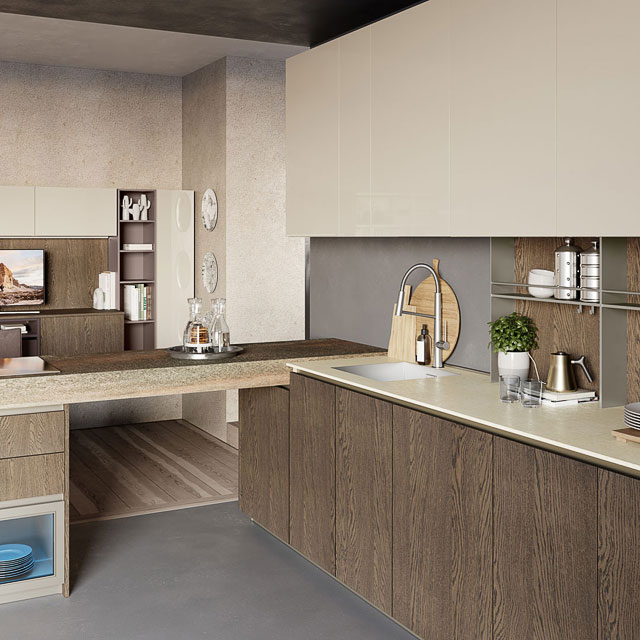 Cucine CREO Kitchens - Modello Tablet Wood #3