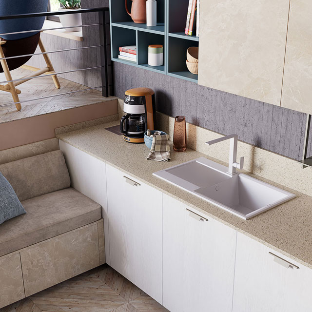 Cucine CREO Kitchens - Modello Tablet Wood #24