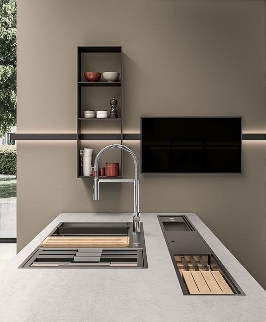 Cucine Lube - Modello Immagina Wood #46