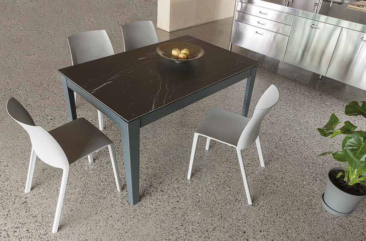 Tavolo Ceramico Black Stone #4