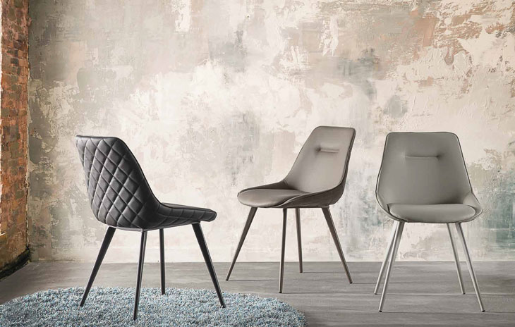 Sedia Imbottita Norway unicolor #1