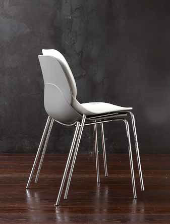 Sedia Shell metal #2