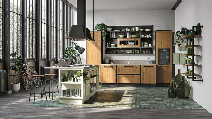 Cucina Lube Borgo Antico Modello Provenza #9