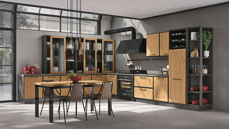 Cucina Lube Borgo Antico Modello Provenza #23