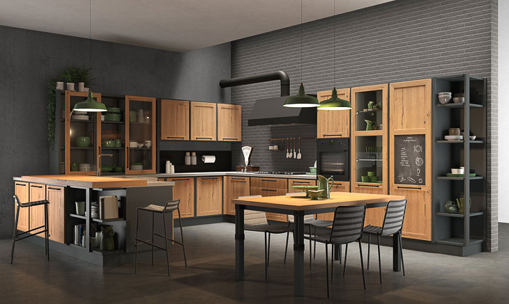 Cucina Lube Borgo Antico Modello Provenza #33