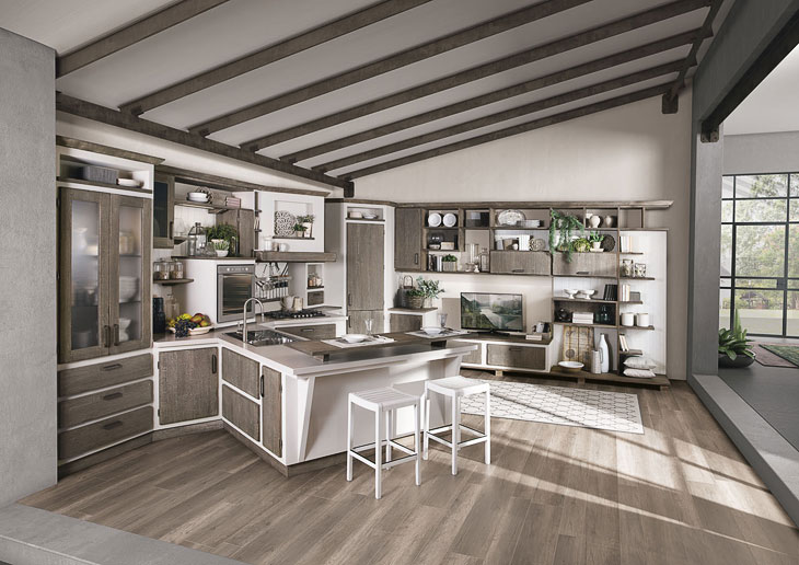 Cucina Lube Borgo Antico Modello Rebecca #26