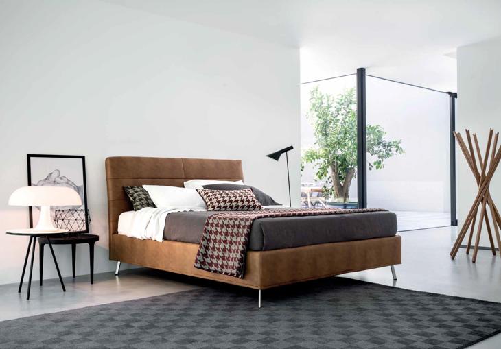 Letti imbottiti Rigo Mod. CORALLO #1 