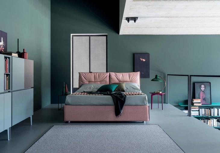 Letti imbottiti Rigo Mod. GENESI #1 