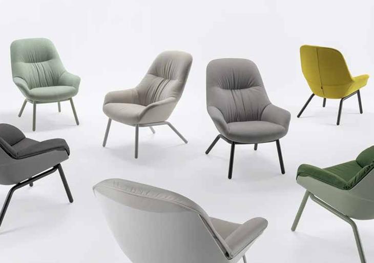 Poltroncina Mod. STARK LOUNGE METAL