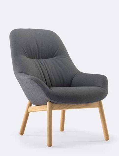 Poltroncina Mod. STARK LOUNGE WOOD