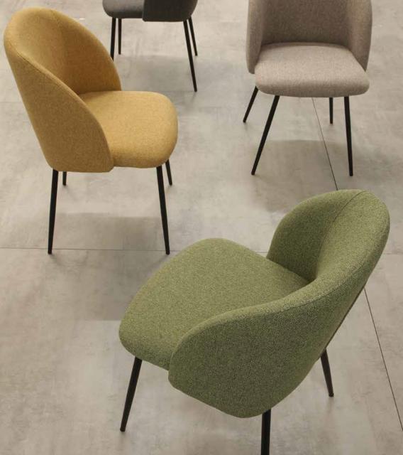 Sedia Mod. PIGALLE UNO GREEN